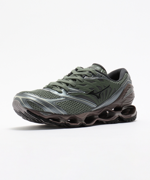 MIZUNO（ミズノ　）の「MIZUNO(ミズノ) Wave Prophecy LS D1GA251102（スニーカー・メンズ・カーキ・29cm/28.5cm/28cm/27.5cm/27cm/26.5cm/26cm/25.5cm/25cm/24.5cm）」の2枚目の写真