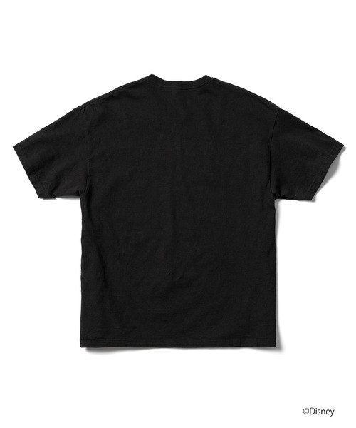 Disney(ディズニー)の「MICKEY MOUSE / シルクスクリーンプリント T-SHIRT(Tシャツ/カットソー・メンズ・ブラック・M/L/XL/XXL)」の2枚目の写真