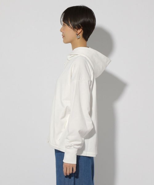 Elura（エルーラ）の「裏毛ZIPパーカー/321620（パーカー・レディース・ブラック/ライトグレー/ホワイト・FREE）」の18枚目の写真