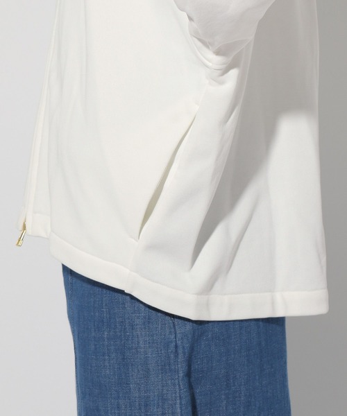 Elura（エルーラ）の「裏毛ZIPパーカー/321620（パーカー・レディース・ブラック/ライトグレー/ホワイト・FREE）」の22枚目の写真