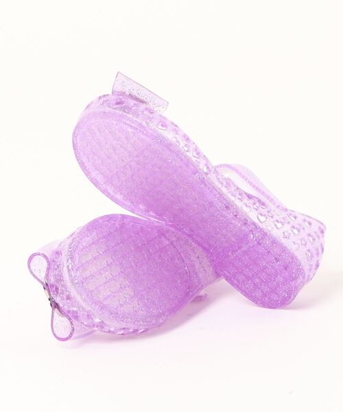 Hawkins（ホーキンス）の「HAWKINS ホーキンス 14-20 JELLY ジェリー HK25201 DISNEY RAPUNZEL（サンダル・キッズ・パープル・16/14/19/17/18/20/15 ）」の3枚目の写真