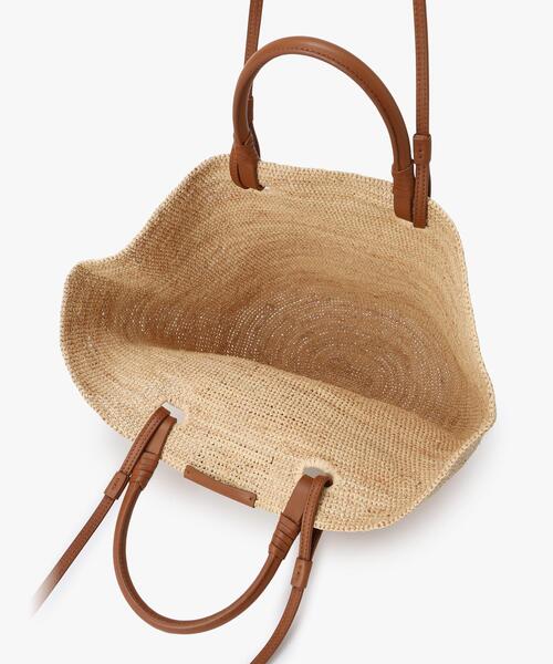 agnes b.（アニエスベー）の「ラフィア 2wayトートバッグ (YAX08－01)（かごバッグ・レディース・ベージュ・FREE）」の11枚目の写真