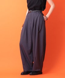 a.p.o.v.（エーピーオービー）の「a.p.o.v. スーパーワイドバレルレッグ３Dツータックスラックス（スラックス）」