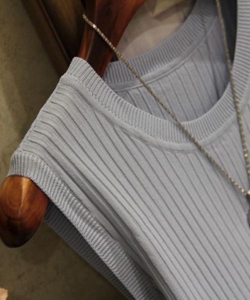 CADBURY（キャドバリー）の「ﾉｰｽﾘｰﾌﾞﾆｯﾄﾄｯﾌﾟｽ（ニット/セーター・レディース・ホワイト/ブラック/ブラウン/ピンク/イエロー/ブルー/グリーン/アイボリー/キャメル・SMALL/MEDIUM）」の11枚目の写真