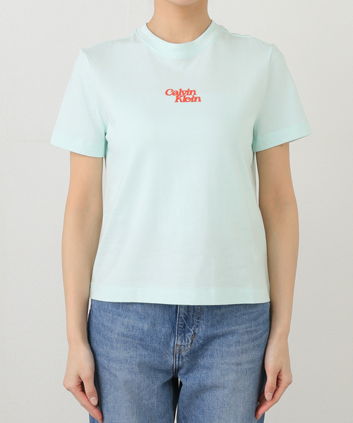 [  Jeans] コットンckシーズナルロゴリンガーTシャツ UNISEX】リンガーTシャツ / J.PRESS YORK STREET