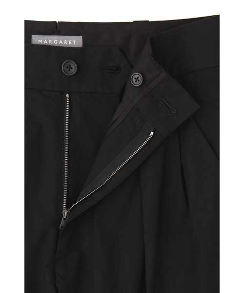 MARGARET HOWELL(マーガレットハウエル)の「WASHED COTTON POPLIN(その他パンツ・レディース・オフホワイト/ブラック・3/2/1)」の12枚目の写真