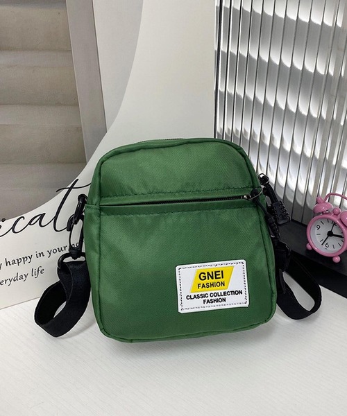 VIBGYOR（ヴィブジョー）の「lulunoix/シンプルショルダーバッグ N15360（ショルダーバッグ・キッズ・ブラック/グリーン/ピンク/レッド/ベージュ/イエロー・FREE）」の4枚目の写真