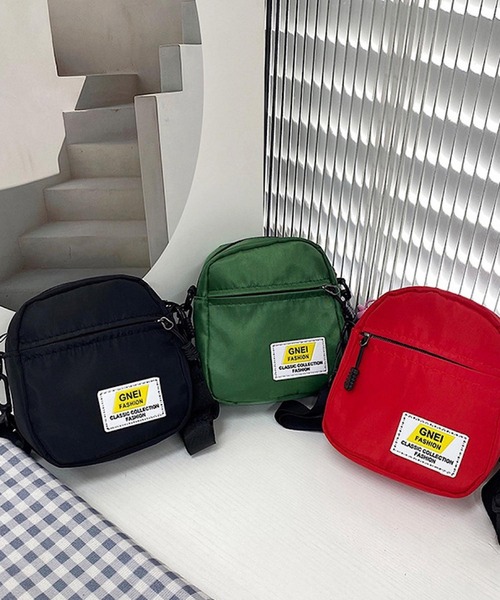 VIBGYOR（ヴィブジョー）の「lulunoix/シンプルショルダーバッグ N15360（ショルダーバッグ・キッズ・ブラック/グリーン/ピンク/レッド/ベージュ/イエロー・FREE）」の8枚目の写真