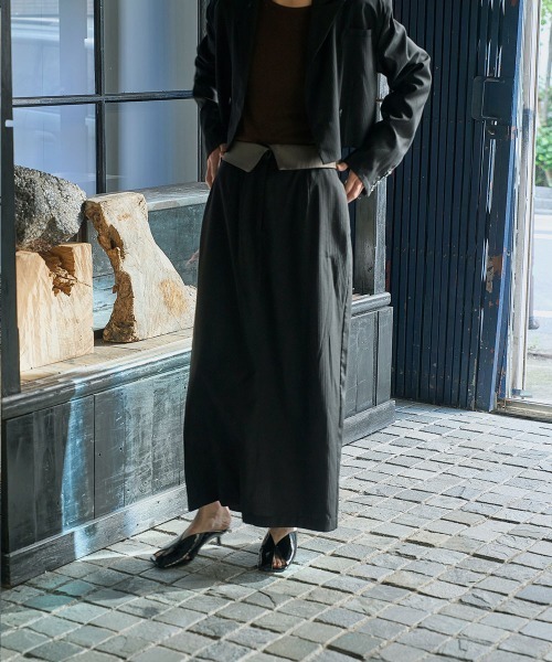 marjour（マージュール）の「WAIST TURNBACK SKIRT（スカート・レディース・ブラック・M/TALL）」の21枚目の写真