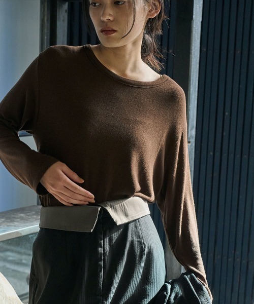 marjour（マージュール）の「WAIST TURNBACK SKIRT（スカート・レディース・ブラック・M/TALL）」の17枚目の写真