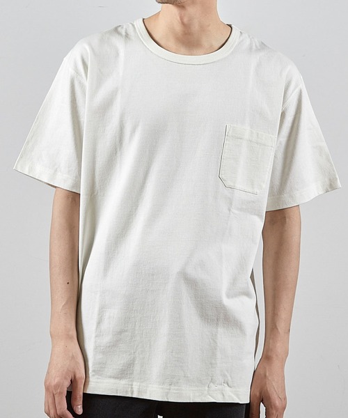 RATTLE TRAP(ラトルトラップ)の「アメリカンコットンポケットTシャツ(Tシャツ/カットソー・メンズ・ブラック/ホワイト・L/M/S/LL)」の2枚目の写真