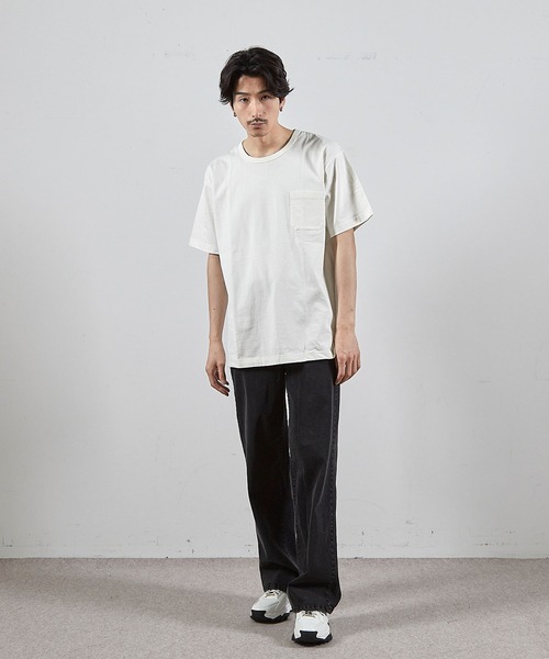 RATTLE TRAP(ラトルトラップ)の「アメリカンコットンポケットTシャツ(Tシャツ/カットソー・メンズ・ブラック/ホワイト・L/M/S/LL)」の6枚目の写真