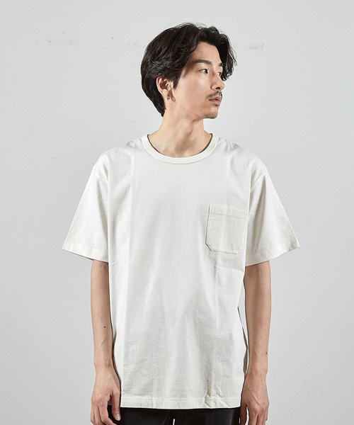 RATTLE TRAP(ラトルトラップ)の「アメリカンコットンポケットTシャツ(Tシャツ/カットソー・メンズ・ブラック/ホワイト・L/M/S/LL)」の12枚目の写真