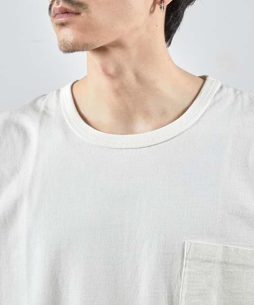 RATTLE TRAP(ラトルトラップ)の「アメリカンコットンポケットTシャツ(Tシャツ/カットソー・メンズ・ブラック/ホワイト・L/M/S/LL)」の13枚目の写真
