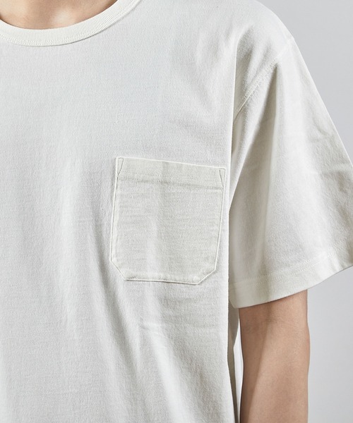 RATTLE TRAP(ラトルトラップ)の「アメリカンコットンポケットTシャツ(Tシャツ/カットソー・メンズ・ブラック/ホワイト・L/M/S/LL)」の14枚目の写真