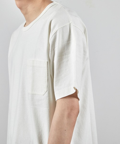 RATTLE TRAP(ラトルトラップ)の「アメリカンコットンポケットTシャツ(Tシャツ/カットソー・メンズ・ブラック/ホワイト・L/M/S/LL)」の15枚目の写真