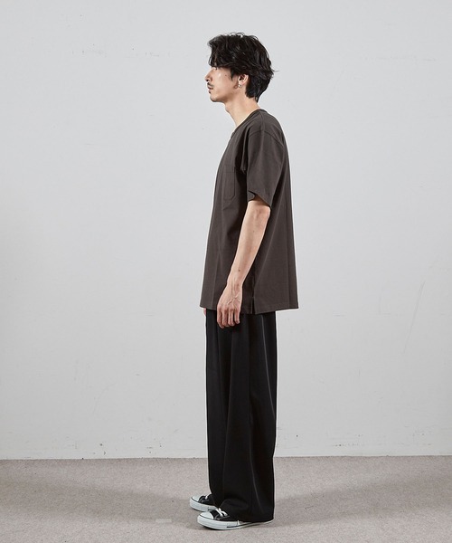 RATTLE TRAP(ラトルトラップ)の「アメリカンコットンポケットTシャツ(Tシャツ/カットソー・メンズ・ブラック/ホワイト・L/M/S/LL)」の19枚目の写真