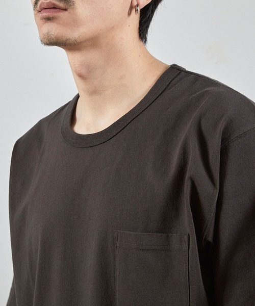 RATTLE TRAP(ラトルトラップ)の「アメリカンコットンポケットTシャツ(Tシャツ/カットソー・メンズ・ブラック/ホワイト・L/M/S/LL)」の3枚目の写真