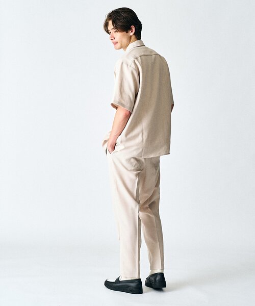 EDIFICE トロピカルバルーンフィットパンツ TROPICALMESH PANTS / トロピカルメッシュパンツ（スラックス