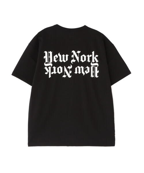 半袖Tシャツ ロゴ付き ブラックSサイズ AVIREX / EXPANSION》'YN' LOGO T-SHIRT / ロゴ 半袖Tシャツ