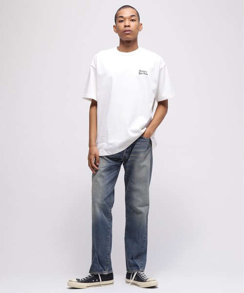 【 Jeans】2カラー 半袖 ロゴ Tシャツ / 送料無料 AZUL BY MOUSSY | プリントロゴTシャツ (Tシャツ・カットソー
