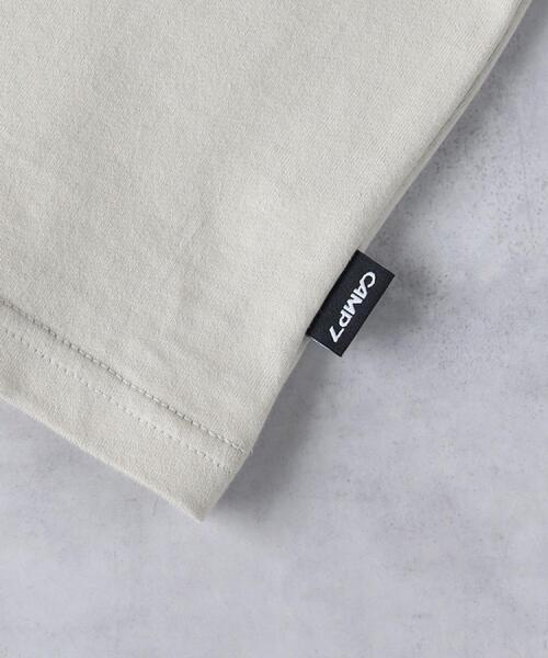 CAMP7（キャンプセブン）の「CAMP7(キャンプ7)バックグラフィックプリントＴ（Tシャツ/カットソー・メンズ・ホワイト/ベージュ・M/L/XL）」の19枚目の写真