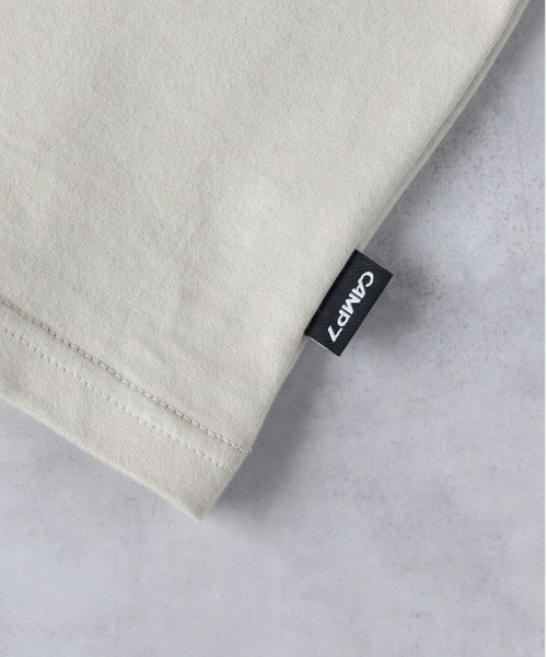 CAMP7（キャンプセブン）の「【CAMP7】バックグラフィックプリントＴ（Tシャツ/カットソー・メンズ・ホワイト/ベージュ・M/L/XL）」の9枚目の写真