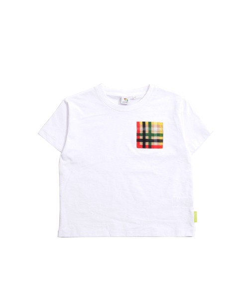 Arnold Palmer(アーノルドパーマー)の「タウン&レジャー ポケット Tシャツ(Tシャツ/カットソー・キッズ・カーキ/ブラック/オフホワイト・125cm/115cm/105cm/95cm/145cm/135cm)」の2枚目の写真