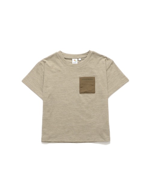 Arnold Palmer(アーノルドパーマー)の「タウン&レジャー ポケット Tシャツ(Tシャツ/カットソー・キッズ・カーキ/ブラック/オフホワイト・125cm/115cm/105cm/95cm/145cm/135cm)」の3枚目の写真