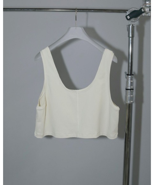 anuke(アンヌーク)の「anuke Layered Cut T-shirts 62510623(Tシャツ/カットソー・レディース・ブラック/オフホワイト/チャコールグレー・FREE)」の8枚目の写真