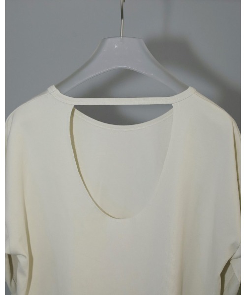anuke(アンヌーク)の「anuke Layered Cut T-shirts 62510623(Tシャツ/カットソー・レディース・ブラック/オフホワイト/チャコールグレー・FREE)」の9枚目の写真