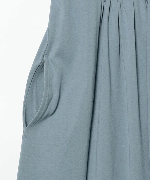 B:MING by BEAMS（ビーミングバイビームス）の「【吸水速乾・接触冷感】ランド アンド ウォーター フロントギャザー ワンピース（S～M）（ワンピース・レディース・ブラック/オリーブ/ブルー系その他2・SMALL/MEDIUM）」の21枚目の写真