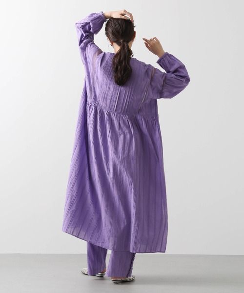 Gready Brilliant（グレディブリリアン）の「サイドフリンジドビーワイドパンツ（その他パンツ・レディース・ブラック/パープル・FREE）」の21枚目の写真