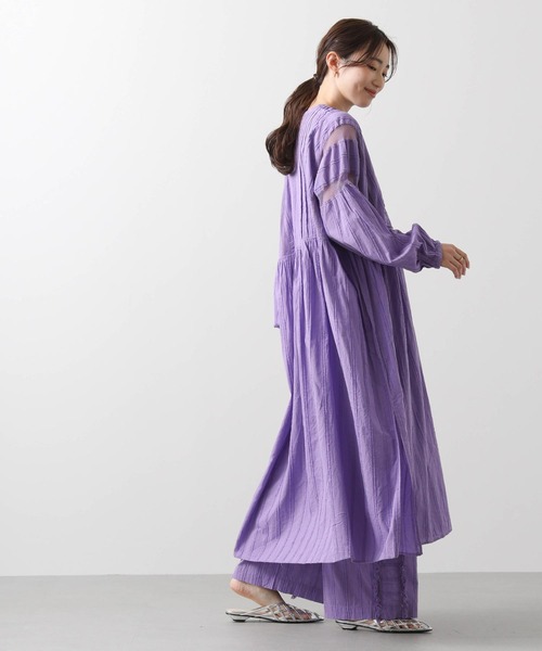 Gready Brilliant（グレディブリリアン）の「サイドフリンジドビーワイドパンツ（その他パンツ・レディース・ブラック/パープル・FREE）」の22枚目の写真