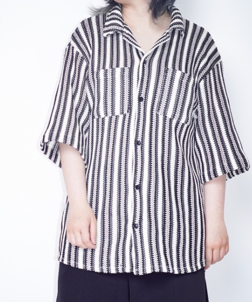 Bling Leads（ブリングリーズ）の「Z)【BLINGLEADS】ABM21979 KNIT SHIRT 1（シャツ/ブラウス・レディース・その他・MEDIUM）」の7枚目の写真