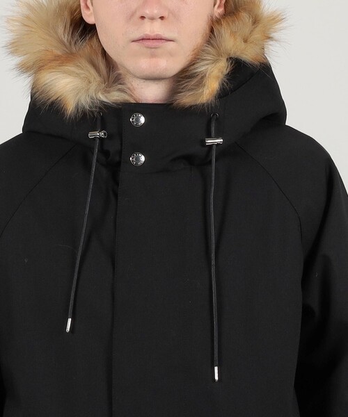 Mackintosh(マッキントッシュ)の「MACKINTOSH レインテック スカイパーカ ダウンジャケット(モッズコート・メンズ・ブラック・40)」の11枚目の写真