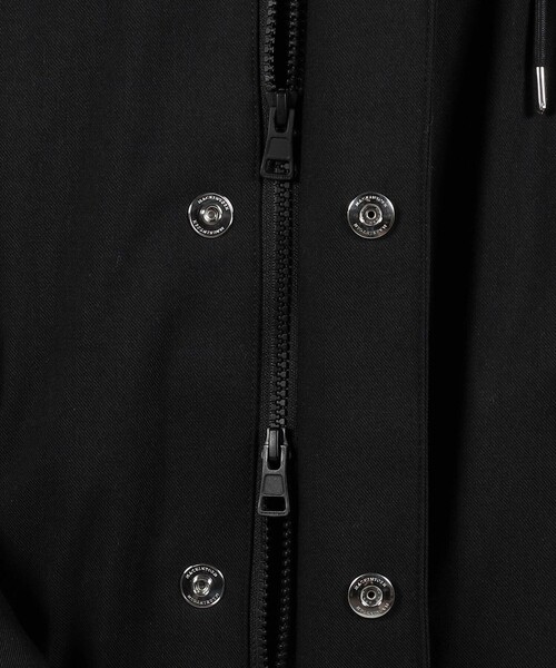 Mackintosh(マッキントッシュ)の「MACKINTOSH レインテック スカイパーカ ダウンジャケット(モッズコート・メンズ・ブラック・40)」の5枚目の写真