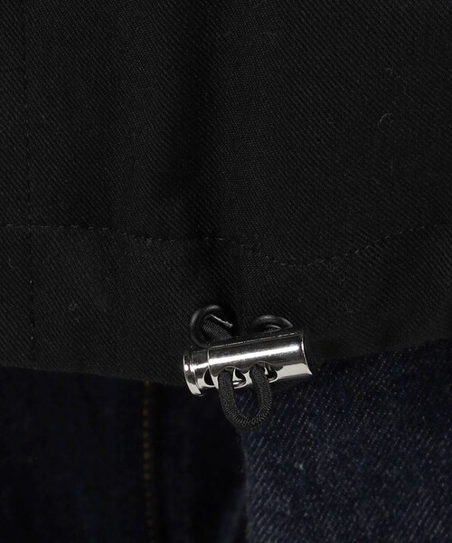 Mackintosh(マッキントッシュ)の「MACKINTOSH レインテック スカイパーカ ダウンジャケット(モッズコート・メンズ・ブラック・40)」の4枚目の写真