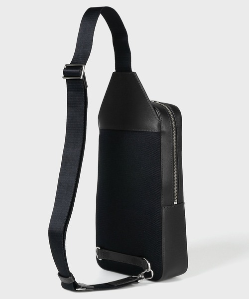Paul Smith（ポールスミス）の「ストローグレインレザー ボディバッグ【553412 N544B】（ボディバッグ/ウエストポーチ・メンズ・ダークブラウン・FREE）」の13枚目の写真