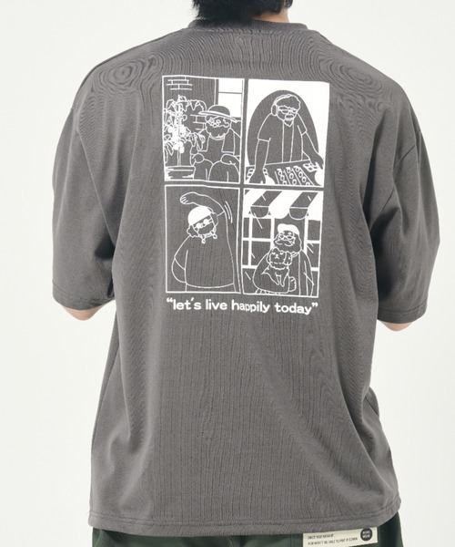 おじさん柄Tシャツ(M1)（Tシャツ/カットソー）｜CORISCO（コリスコ）の