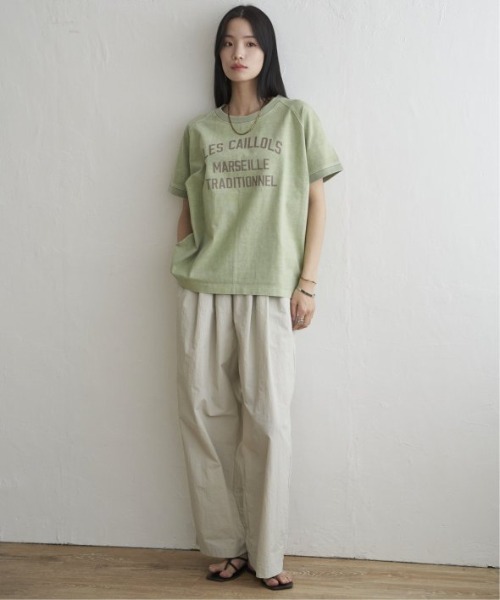 LBC(エルビーシー)の「製品染めプリントTシャツ(Tシャツ/カットソー・レディース・パープル/クリアグリーン/ライトピンク/チャコールグレー・M)」の14枚目の写真