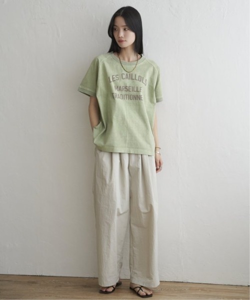 LBC(エルビーシー)の「製品染めプリントTシャツ(Tシャツ/カットソー・レディース・パープル/クリアグリーン/ライトピンク/チャコールグレー・M)」の15枚目の写真