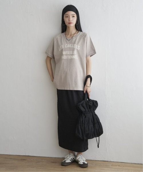 LBC(エルビーシー)の「製品染めプリントTシャツ(Tシャツ/カットソー・レディース・パープル/クリアグリーン/ライトピンク/チャコールグレー・M)」の21枚目の写真