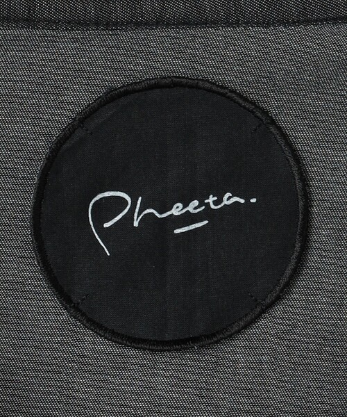Pheeta（フィータ）の「【別注】＜Pheeta＞Trinity ブラック デニムシャツ MENS/013-UAMens1B（シャツ/ブラウス・メンズ・ブラック・2）」の10枚目の写真