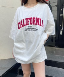 ROGER AND RAW（ロジャーアンドロウ）の「ビッグシルエット 半袖 ロゴ刺繍 Tシャツ（Tシャツ/カットソー・メンズ）」