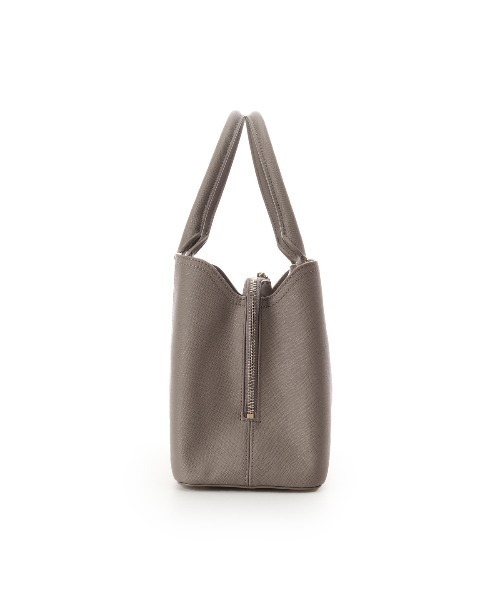 SAMANTHAVEGA(サマンサベガ)の「Vカットハンドバッグ(ハンドバッグ・レディース・ホワイト/グレイッシュベージュ/ブラック・FREE)」の18枚目の写真