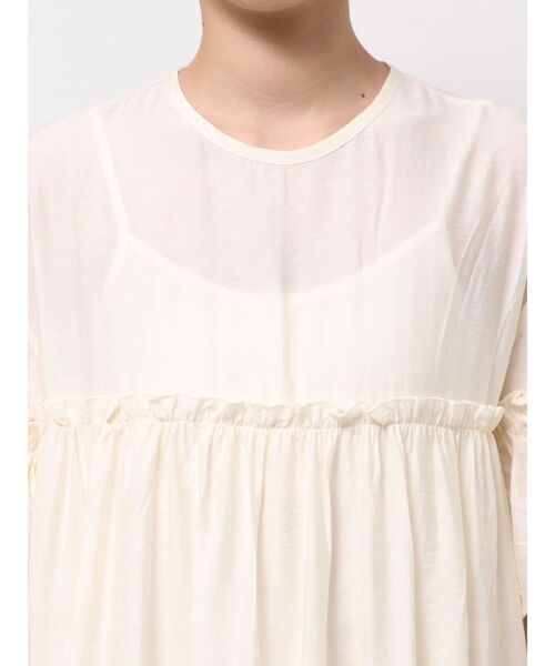 merry jenny（メリージェニー）の「ティアードティアードスリーブワンピース（ワンピース・レディース・グレー/ブルー/アイボリー・FREE）」の7枚目の写真