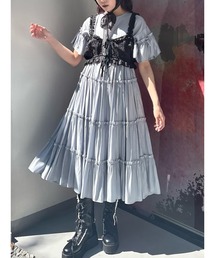 merry jenny（メリージェニー）の「ティアードティアードスリーブワンピース（ワンピース）」