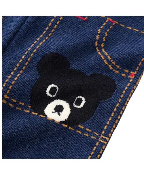 DOUBLE_B（ダブルビー）の「8分丈スパッツ（その他パンツ・キッズ・ブラウン/インディゴブルー・80ｃｍ/90cm/100cm）」の11枚目の写真