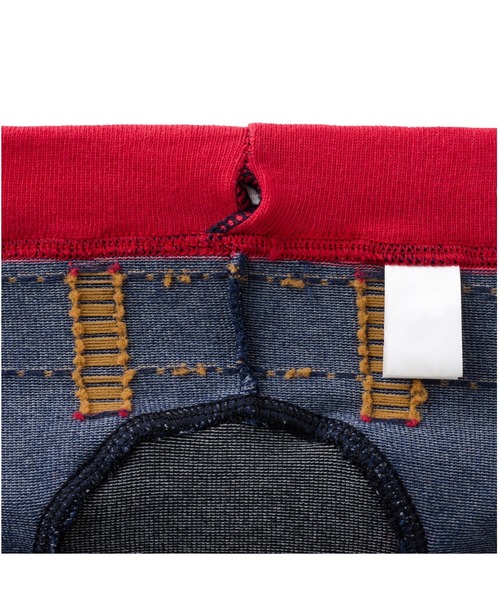 DOUBLE_B（ダブルビー）の「8分丈スパッツ（その他パンツ・キッズ・ブラウン/インディゴブルー・80ｃｍ/90cm/100cm）」の4枚目の写真